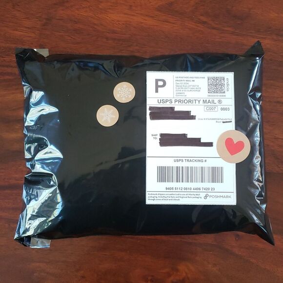 40 PIECE CUSTOM SHIPPING BUNDLE THANK YOU CARDS STICKERS POLYMAILERS - Picture 8 of 8